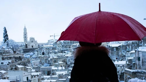 Possibili fiocchi a Matera nella nottata di Martedì e forte vento